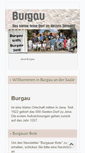 Mobile Screenshot of jena-burgau.de